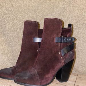 Rag and Bone Brown Booties